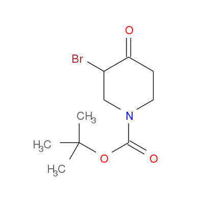 3-溴-4-氧代哌啶-1-羧酸叔丁酯