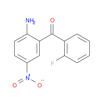 2-氨基-5-硝基-2''-氟二苯甲酮