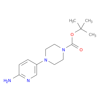 1-Boc-4-(6-氨基-3-吡啶基)哌嗪