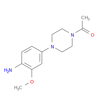 1-[4-(4-氨基-3-甲氧基苯基)哌嗪-1-基]乙-1-酮
