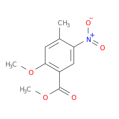 2-甲氧基-4-甲基-5-硝基苯甲酸甲酯