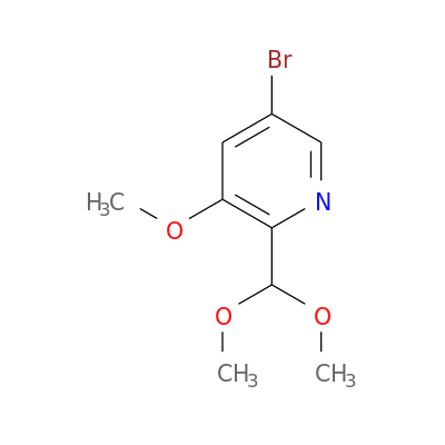 2-甲氧基-5-溴-3-二溴甲基吡啶