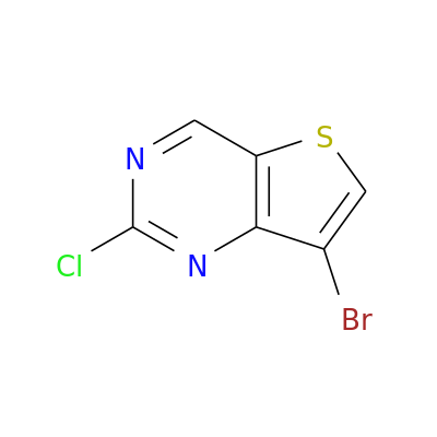 7-溴-2-氯噻吩并[3,2-D]嘧啶