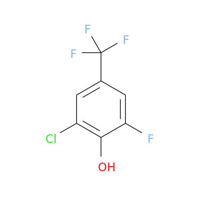 2-氯-6-氟-4-(三氟甲基)苯酚
