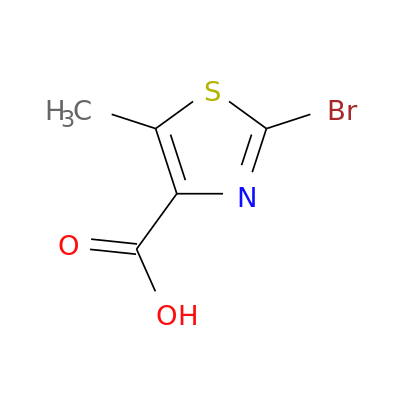 2-溴-5-甲基-4-噻唑甲酸