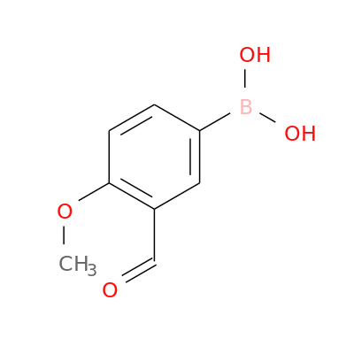 3-甲酸基-4-甲氧基苯基硼酸