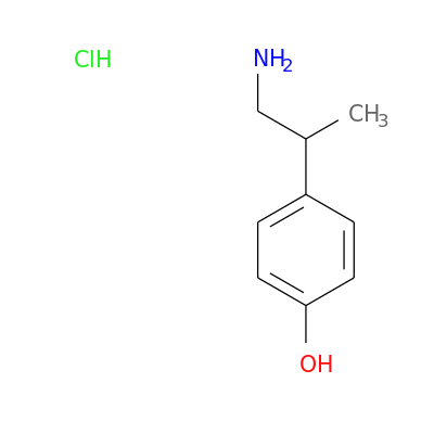 4-(1-氨基丙烷-2-基)苯酚盐酸盐