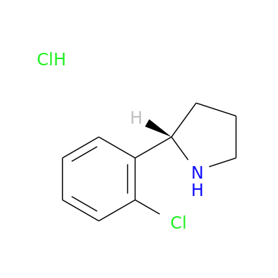 (S)-2-(2-氯苯基)吡咯烷盐酸盐