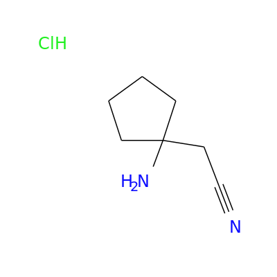 2-(1-氨基环戊基)乙腈盐酸盐