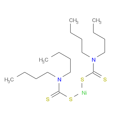 二丁基二硫代氨基甲酸镍
