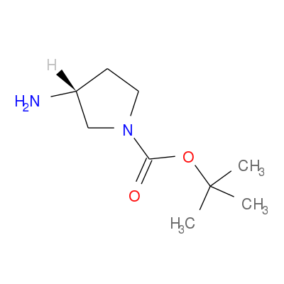 <i>R</i>-(+)-1-Boc-3-氨基吡咯烷 