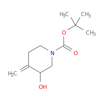 3-羟基-4-亚甲基哌啶-1-甲酸叔丁酯
