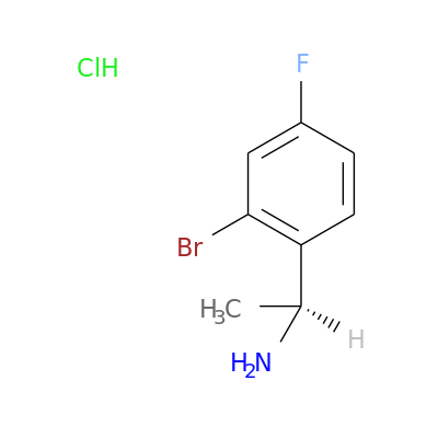 (S)-1-(2-溴-4-氟苯基)乙胺盐酸盐