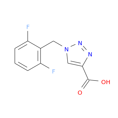 1-[(2,6-二氟苯基)甲基]-1H-1,2,3-噻唑-4-羧酸