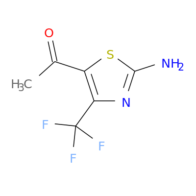 1-(2-氨基-4-(三氟甲基)噻唑-5-基)乙酮