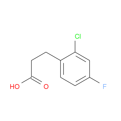 3-(2-氯-4-氟苯基)丙酸