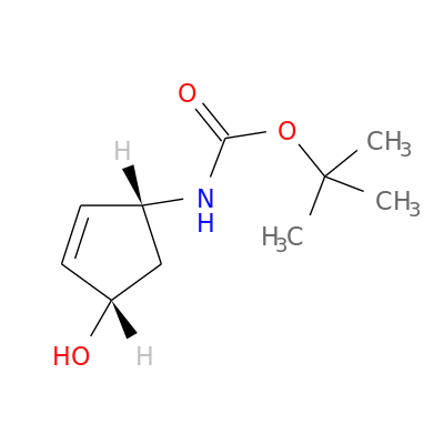 ((1R,4S)-4-羟基环戊-2-烯-1-基)氨基甲酸叔丁酯