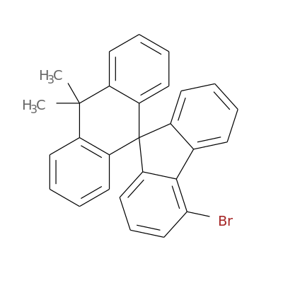 Sppiro[Anthracene-9(10H)，9’[9H]Fluorene],4’-Bromo-10,10-Dimethyl
