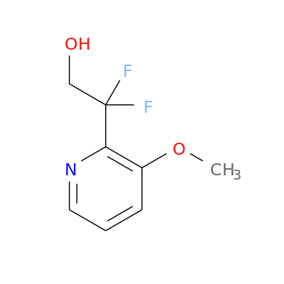 2，2-二氟-2-（3-甲氧基吡啶-2-基）乙-1-醇
