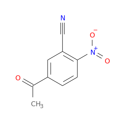 5-乙酰基-2-硝基苯甲腈