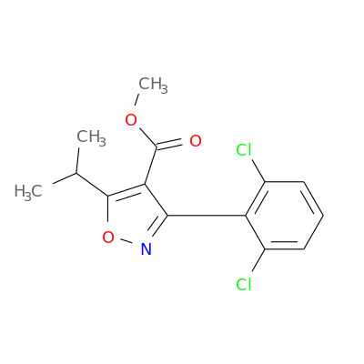 3-(2,6-二氯苯基)-5-异丙基异噁唑-4-甲酸甲酯