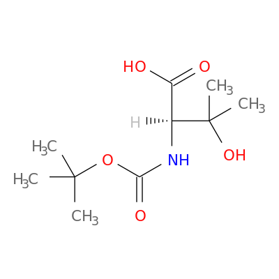(R)-2-((tert-Butoxycarbonyl)amino)-3-hydroxy-3-methylbutanoicacid