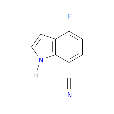 4-氟-1H-吲哚-7-甲腈