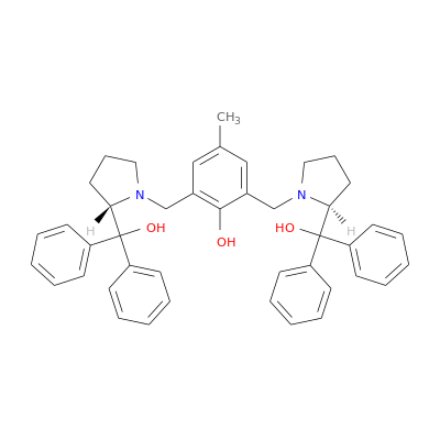 (S,S)-(+)-2,6-双[2-(羟基二苯甲基)-1-吡咯烷基-甲基]-4-甲基苯酚