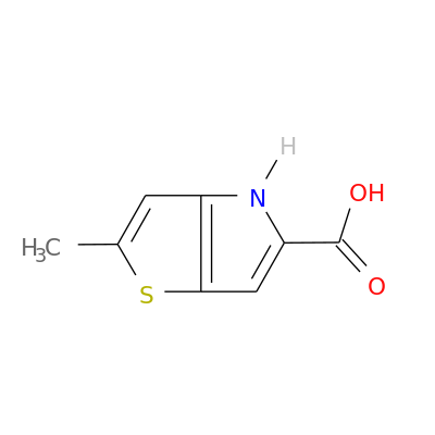 2-甲基-4H-噻吩并（3,2-b）吡咯-5-羧酸