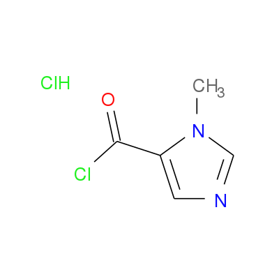 1-甲基咪唑-5-甲酰氯盐酸盐