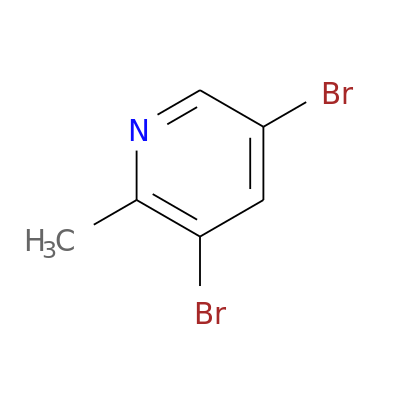 2-甲基-3,5-二溴吡啶