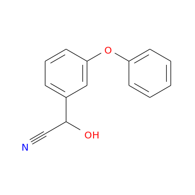 2-Hydroxy-2-(3-phenoxyphenyl)acetonitrile