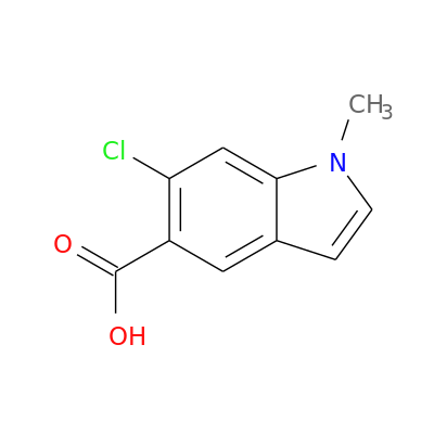 6-氯-1-甲基-1H-吲哚-5-羧酸