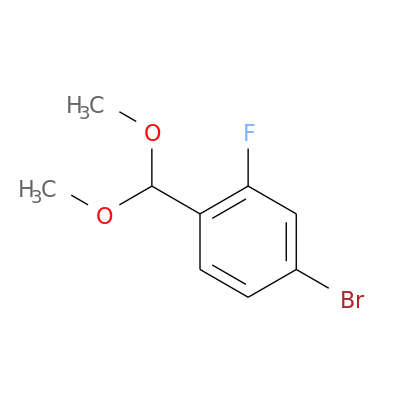 4-溴-1-(二甲氧基甲基)-2-氟苯