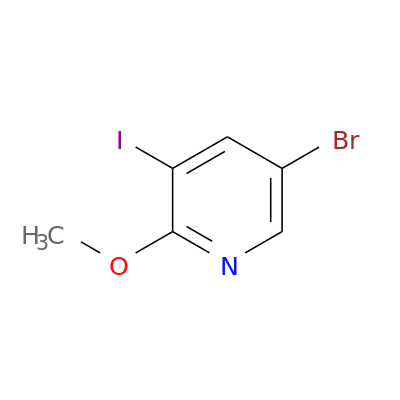 5-溴-3-碘-2-甲氧基吡啶