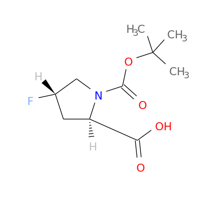 N-BOC-反式-4-氟-D-脯氨酸