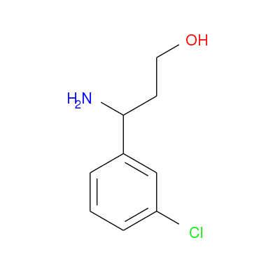 3-氨基-3-间氯苯基-1-丙醇