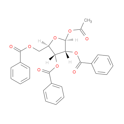 β-D-Ribofuranose 1-acetate 2,3,5-tribenzoate