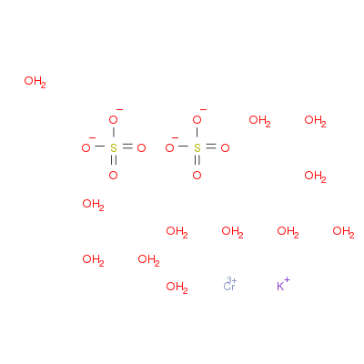 硫酸铬钾,十二水