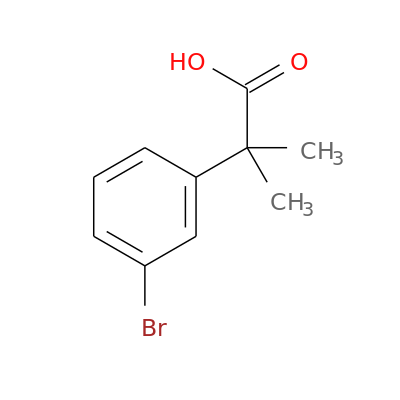 2-(3-溴苯基)-2-甲基丙酸