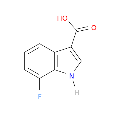 7-氟-1H-吲哚-3-羧酸