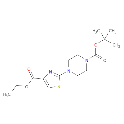 2-(4-(叔丁氧基羰基)哌嗪-1-基)噻唑-4-羧酸乙酯