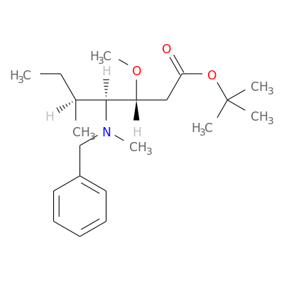 (3R,4S,5S)-4-(苄基(甲基)氨基)-3-甲氧基-5-甲基庚酸叔丁酯