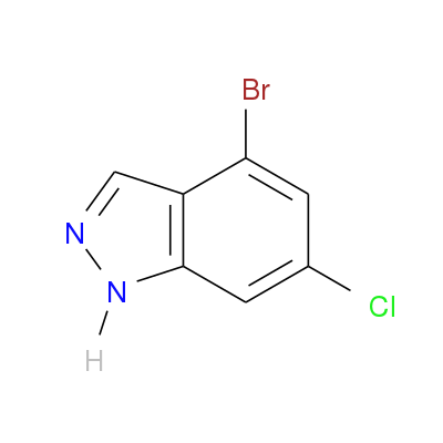 4-溴-6-氯-1H-吲唑