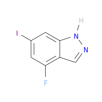 4-氟-6-碘-1H-吲唑