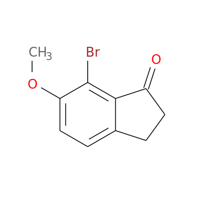 7-溴-6-甲氧基-2,3-二氢-1H-茚-1-酮
